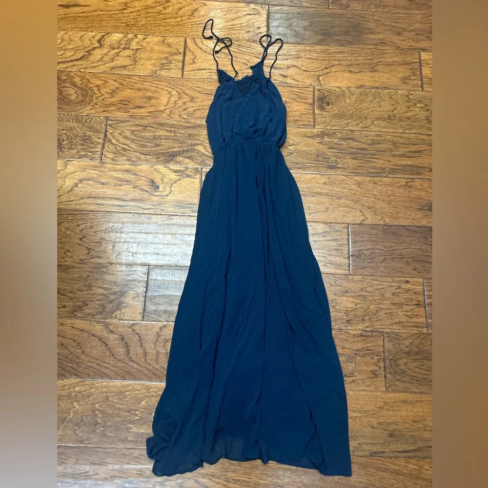 Abercrombie & fitch Elegant Navy Blue‎ Women's long formal Dress
